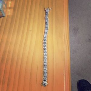 REAL diamond Pagoda bracelet, broken clasp